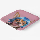 Assiettes En Carton Serviettes de cuisine (Angulaire)