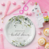 Assiettes En Carton Serviettes élégantes pour la douche de la mariée à (Fête)