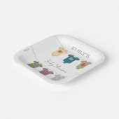 Assiettes En Carton Sesame Pals Baby shower de combinaisons physiques (Angulaire)