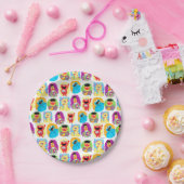 Assiettes En Carton Sesame Street Caractère Amusant & Motif coloré (Fête)