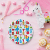 Assiettes En Carton Sesame Street Noël Présente Motif (Fête)