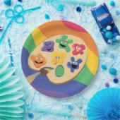 Assiettes En Carton Sesame Street Pals Rainbow Art Party (Fête)