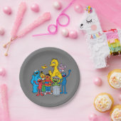 Assiettes En Carton Sesame Street Pals Wing (Fête)