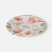 Assiettes En Carton Set de Trendy Shabby Chic (Angle)