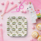 Assiettes En Carton Shack Tropical Et Palmiers (Fête)