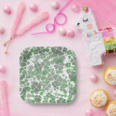 Assiettes En Carton Shamrock (Fête)