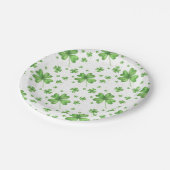 Assiettes En Carton Shamrock (Angle)