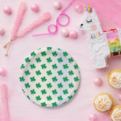 Assiettes En Carton Shamrock de la Saint Patrick (Fête)