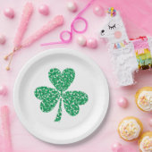 Assiettes En Carton Shamrock Jour de la Saint Patrick (Fête)