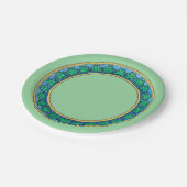 Assiettes En Carton Shamrock - Plaque papier (Angle)