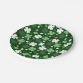 Assiettes En Carton Shamrock vert, Saint Patrick's Day (Angle)