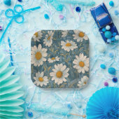 Assiettes En Carton Shasta Daisy (Fête)