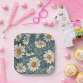 Assiettes En Carton Shasta Daisy (Fête)