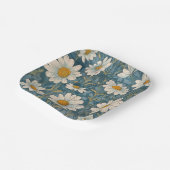 Assiettes En Carton Shasta Daisy (Angulaire)