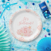 Assiettes En Carton Shell Girl Birthday Party Plates (Fête)