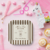 Assiettes En Carton She's A Tini Bit Older Coffee Martini Birthday (Fête)