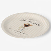 Assiettes En Carton She's a Tini Bit Older Espresso Martini Birthday (Angle)
