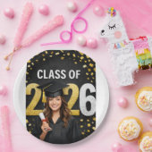 Assiettes En Carton Shine Bright, Dream Big, and Step Into Your Future (Fête)