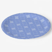 Assiettes En Carton Shippo Periwinkle (Angle)