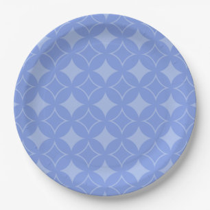 Assiettes En Carton Shippo Periwinkle