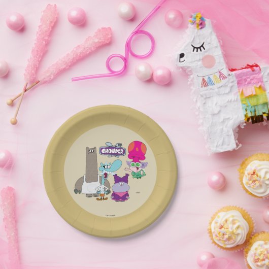 Assiettes En Carton Shnitzel, Mung, Chowder et Truffes (Fête)