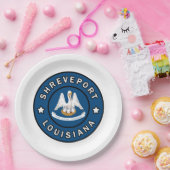 Assiettes En Carton Shreveport Louisiane (Fête)