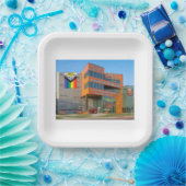 Assiettes En Carton Siège du parti démocrate (Fête)