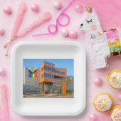 Assiettes En Carton Siège du parti démocrate (Fête)