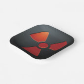 Assiettes En Carton Signal d'activité radio (Angulaire)