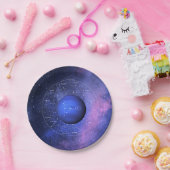 Assiettes En Carton SIGNE Astrologique Zodiaque Pisces Planète Neptune (Fête)