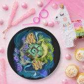 Assiettes En Carton SIGNE Zodiaque Pisces (Fête)