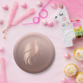 Assiettes En Carton Silhouette Cool tendance (Fête)