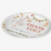 Assiettes En Carton Silly Goose 1er anniversaire (Angle)