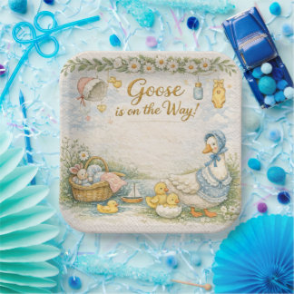 Assiettes En Carton silly goose is on the way