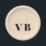 Assiettes En Carton simple couleur simple uni couleur personnalisée pa<br><div class="desc">Personnaliser modèle</div>