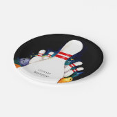 Assiettes En Carton Simple mignon Bowling pour enfants Anniversaire (Angle)