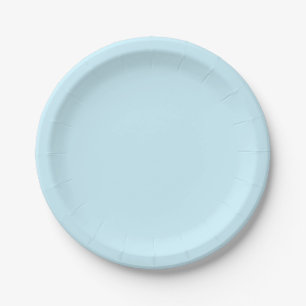 Assiettes En Carton simple minimal solid color custom pastel custom th