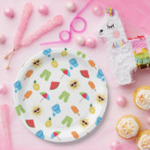 Assiettes En Carton Simplement été (Fête)