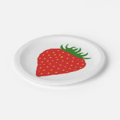 Assiettes En Carton Simplement plaques à papier de fraise (Angle)