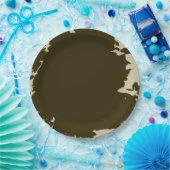 Assiettes En Carton Simplicité Organique (Fête)