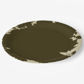 Assiettes En Carton Simplicité Organique (Angle)