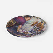 Assiettes En Carton Singapour embrassé par le soleil (Angle)