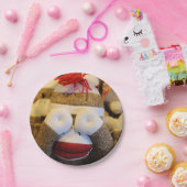 Assiettes En Carton Singe à queue de porc (Fête)