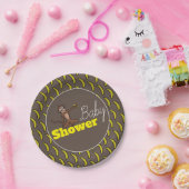 Assiettes En Carton Singe, Baby shower (Fête)