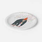 Assiettes En Carton Singe Chimpanzé Fête Animaux Fête Fête (Angle)