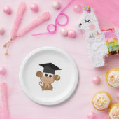 Assiettes En Carton Singe de Gruaduation (Fête)