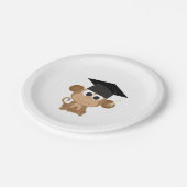 Assiettes En Carton Singe de Gruaduation (Angle)
