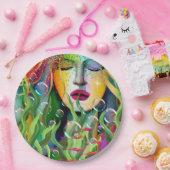 Assiettes En Carton Sirène magique (Fête)