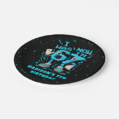 Assiettes En Carton Six Seven Pixel Meme Birthday Paper Plate (Angle)