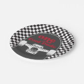 Assiettes En Carton Skateboard Un Cool Dude Plaques Papier Anniversair (Angle)